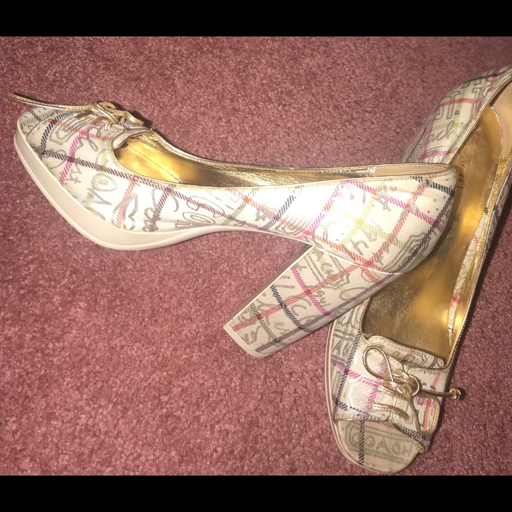 Coach high heels